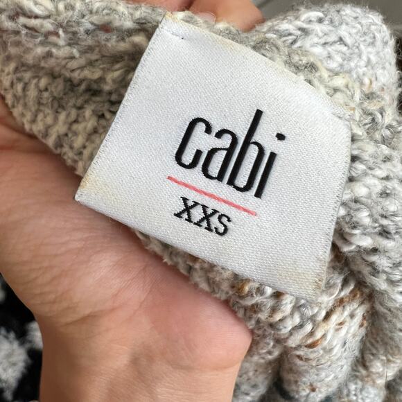 Cabi Fringe Cardigan Open Front Knit Boho Chic Artsy Cottagecore Small - Picture 4 of 8